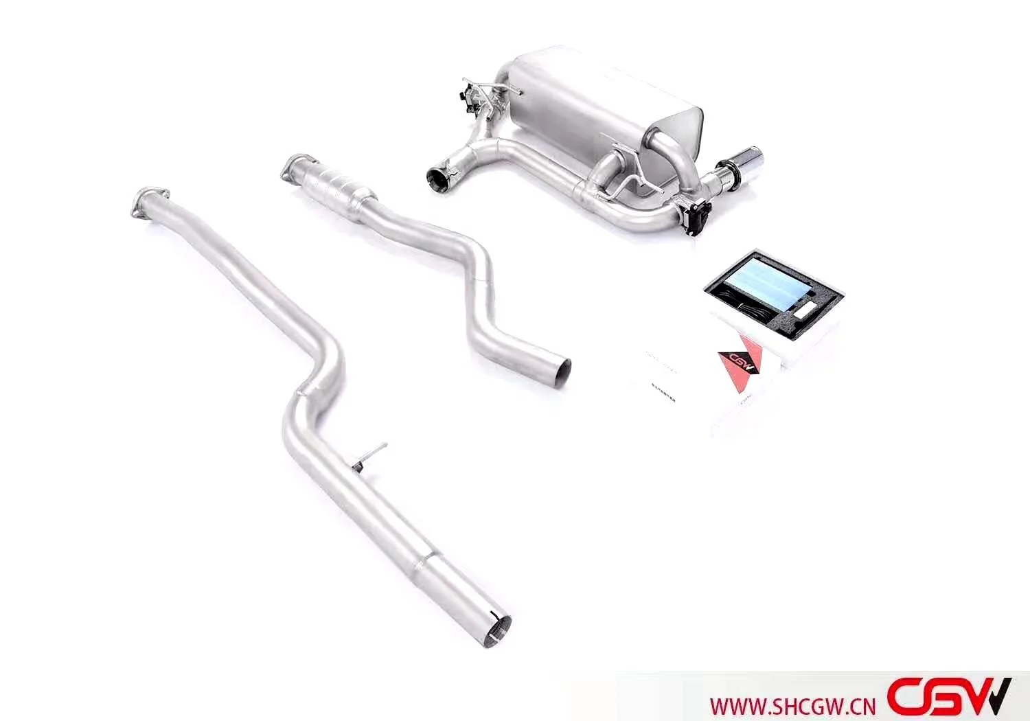 CGW Latest Design High Quality Active Sound Exhaust Muffler Tip for 420 428 425 430 F32 F33 G22 Catback