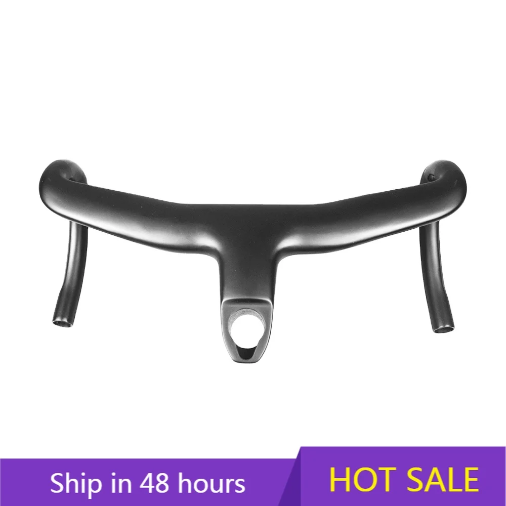 

POWER LEAP Integrated UD Carbon Bicycle Handlebar Matte/Glossy Road Bike Handlebar