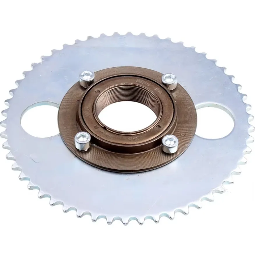 T8F 4mm Rear Wheel Freewheel Clutch Right Side Freewheel 4 Bolat With Sprocket fit For Electric Scooter Pocket Pit Dirt Bike 1x