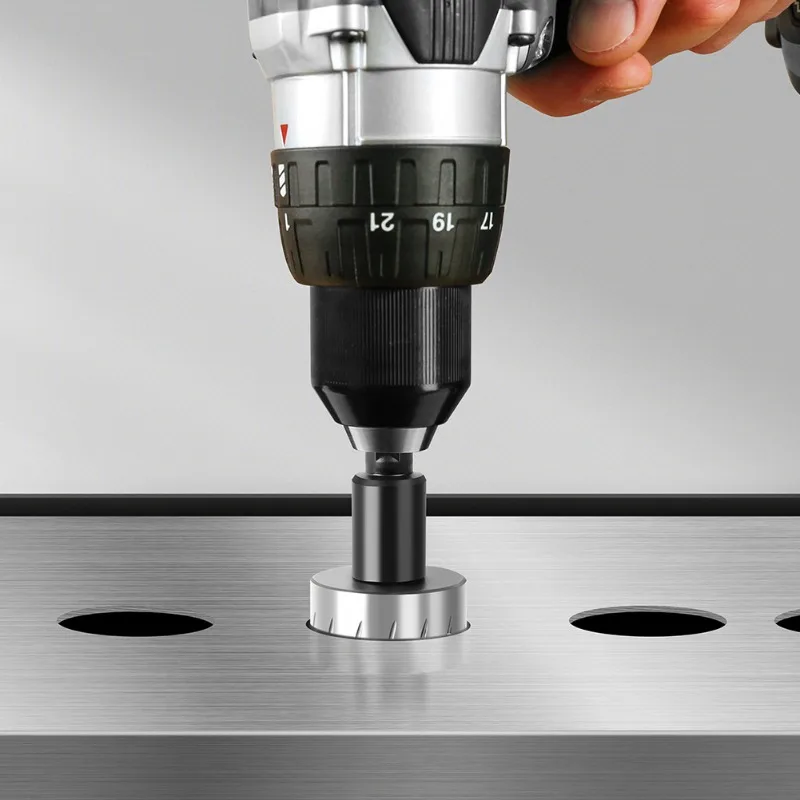 HSS Hexagonal Shank High-Speed Steel Hole Opener Iron Sheet and Iron Plate Drilling and Reaming Stainless Steel Metal Hole Opene