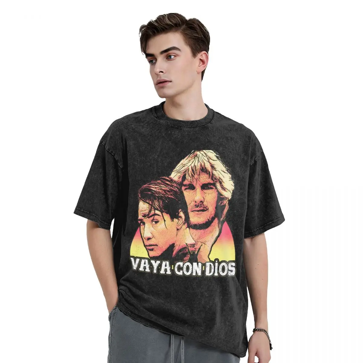 

He's Not Coming Back T-Shirt tops custom t shirt Short sleeve tee men