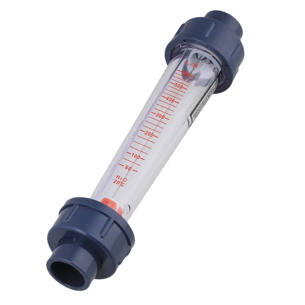 ‌LZS-15 Plastic Rotameter‌ - 60-600L/H Water Flow Meter with 26mm Tube Dia for Industrial Use