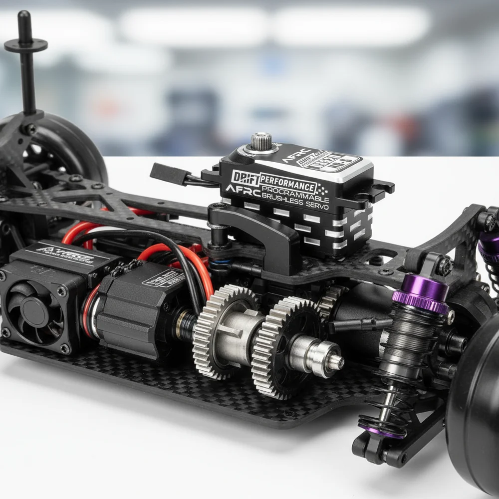 

AFRC 20kg 3RD Generation Professional Drift Programmable Smart Servo For Reve D SAKURA 1/8 1/10 Yokomo Drift Racing Upgrade