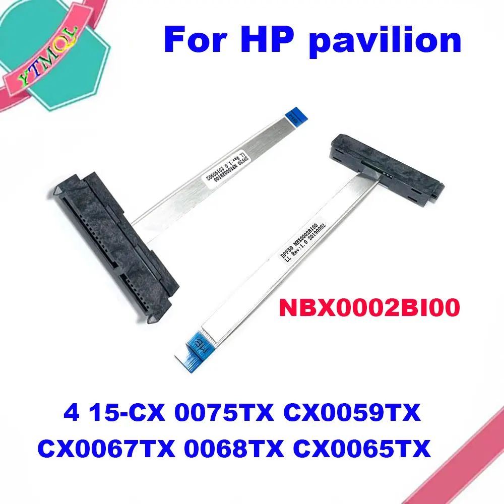 

1Pcs HDD SATA Hard Drive Connector Cable For HP pavilion 4 15-CX 0075TX CX0059TX CX0067TX 0068TX CX0065TX NBX0002BI00 TPN-C133