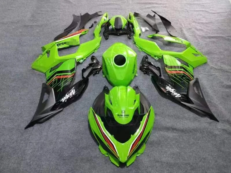 China make high quality ABS plastic motorbike spare parts for ninja 400 18-23  vfr fairing kit