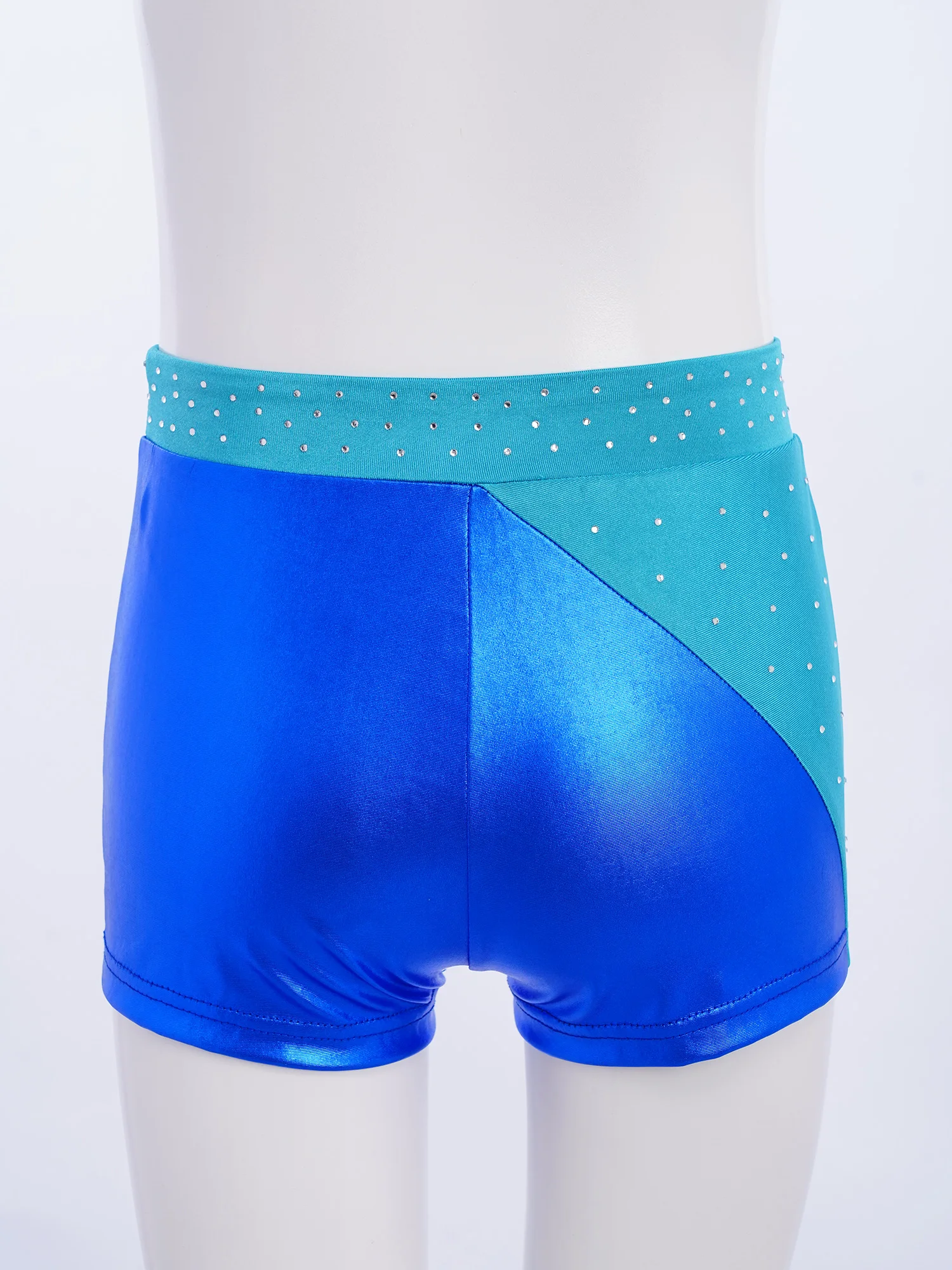 طفل فتاة بسط الباليه الرقص السراويل لامعة الراين المعدنية السراويل للجمباز الشكل التزلج الرقص ممارسة الأداء #5