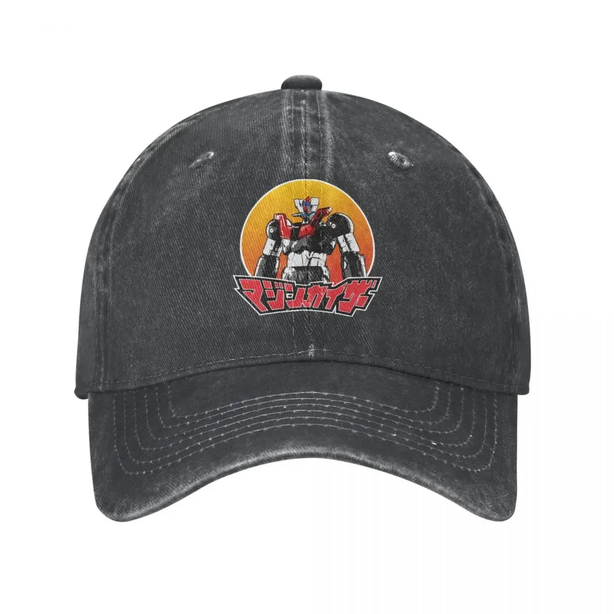 Z Anime Washed Dungaree Baseball Cap Snapback Cowboy Hats Bone Homme Goldorak Grendizer Actarus Cap Hip Hop Casquette