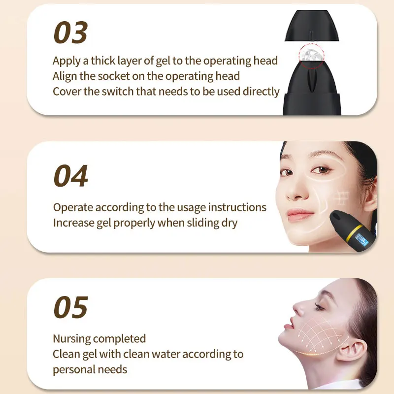 7D新型ミニハイフ超音波美顔器、目元ケア美容機器、家庭用スパ、しわ除去、アンチエイジング、肌引き締め