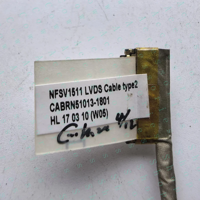 PP+New laptop lcd lvds cable for MECHREVO x6ti-s X6TI-M X7TI CABRN51013-1801