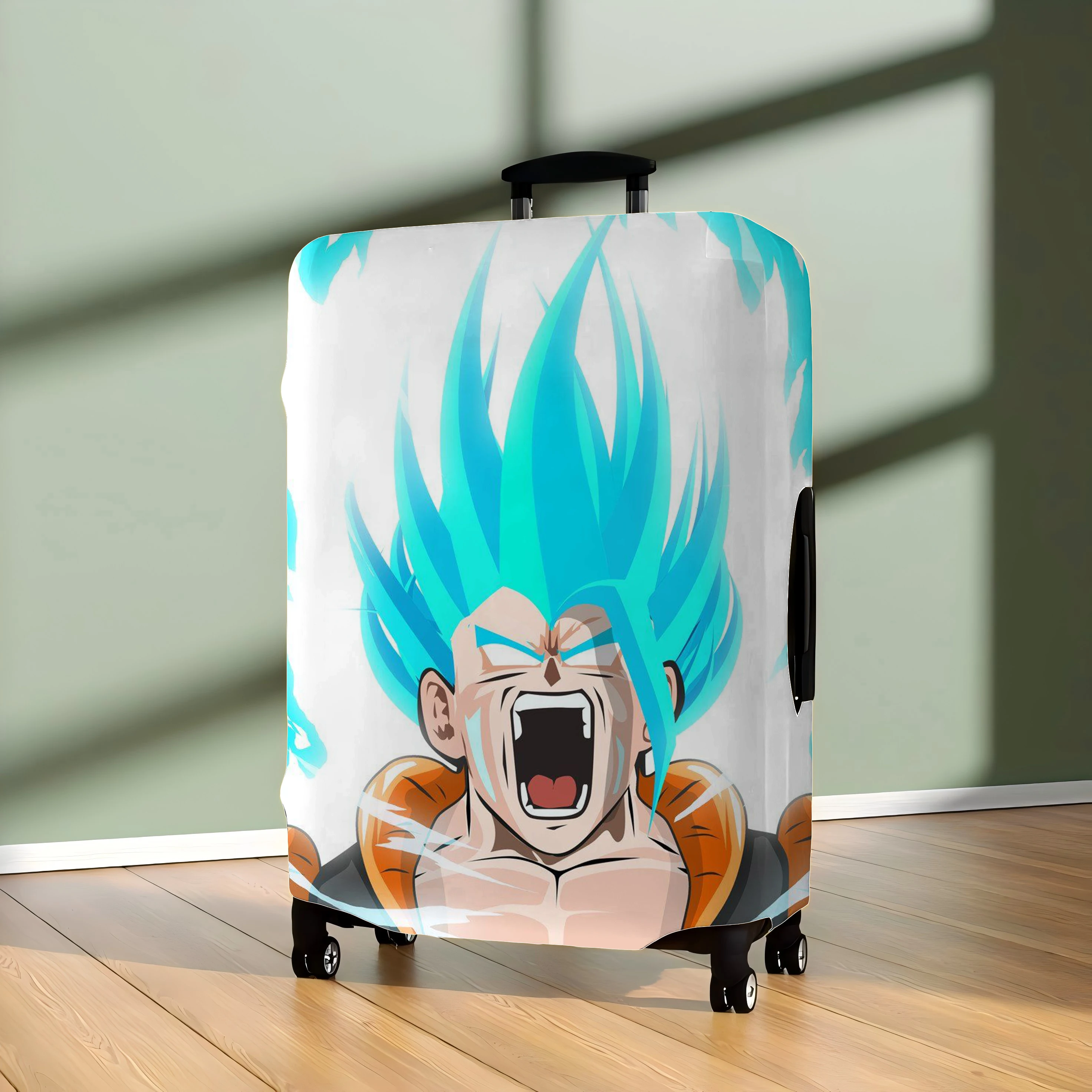 Son Goku Luggage Cover Storage Bag Suitcase Protector Dragon Ball Traveling Travel Accessories Covers Case For Protective Bags image 3