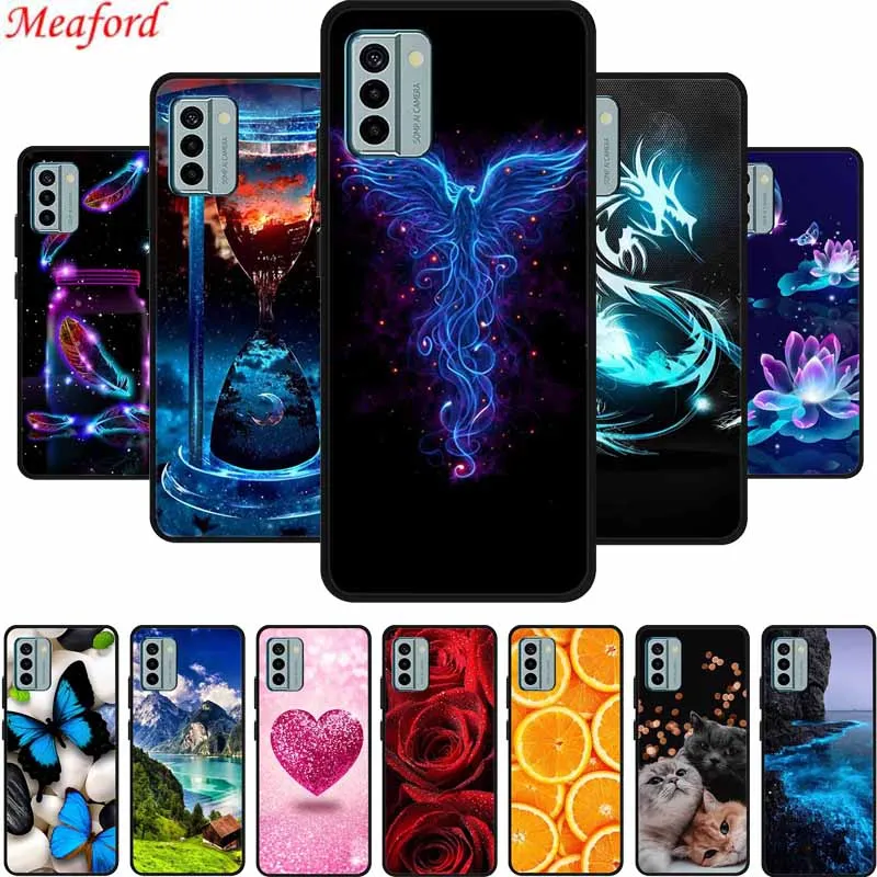 For Nokia G22 Case G 22 Phone Cover Black Silicone Soft Back Cover Case For Nokia G22 Phone Case 6.5