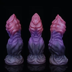 2023 Penis with Sucker Masturbator Animal Dildo Realistic Big Knot Dog Dildos Vaginal Stimualtor G-Spot Masager for Women Men 18