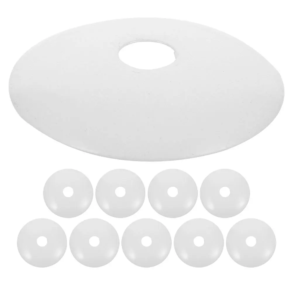 

10pcs Ceiling Light Canopy Plates Round Base Covers For Pendant Lamps Wall Lights Table Lamps Lighting Fixture Mounting Brackets