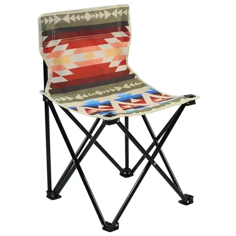 for Kids Folding Chair Durable Eco-Friendly Portable Compact Iron Frame Outdoor Camping Fishing