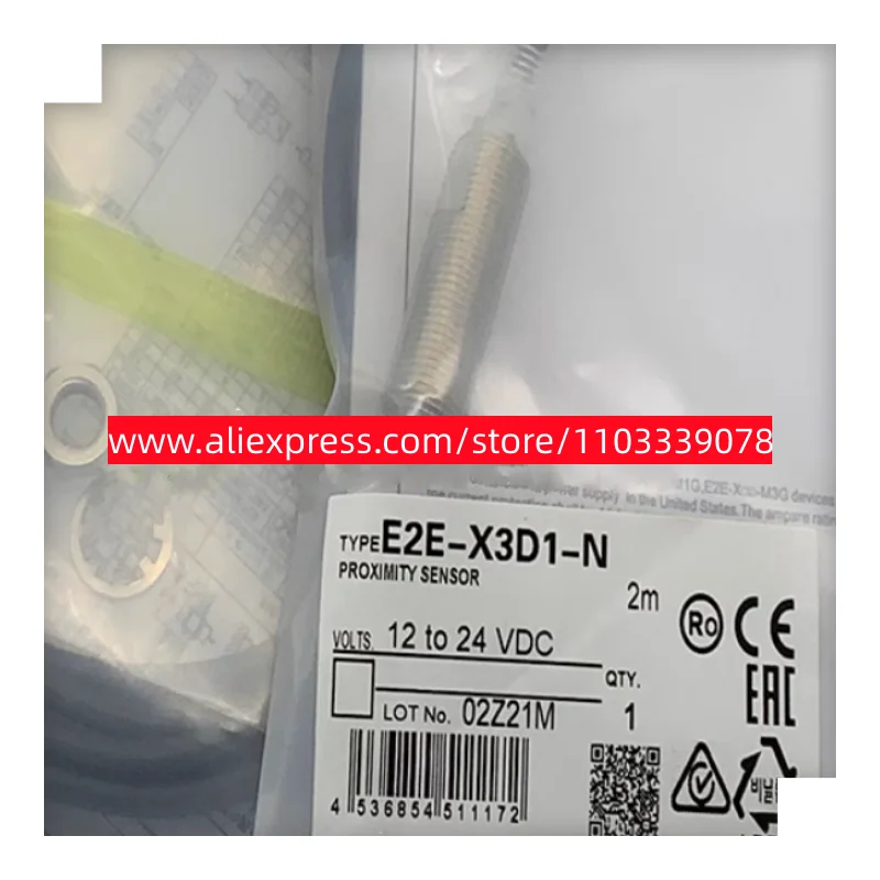 3PCS New Capacitor sensor E2E2-X3D2 E2E2-X8MD2