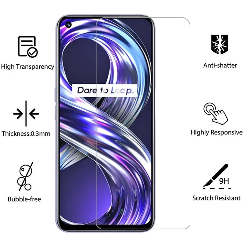 tempered glass case for realme 8i 9i 8s 5g cover on realme8i realme9i 8 s 9 i i9 phone coque realmi reame relme ralme real me mi