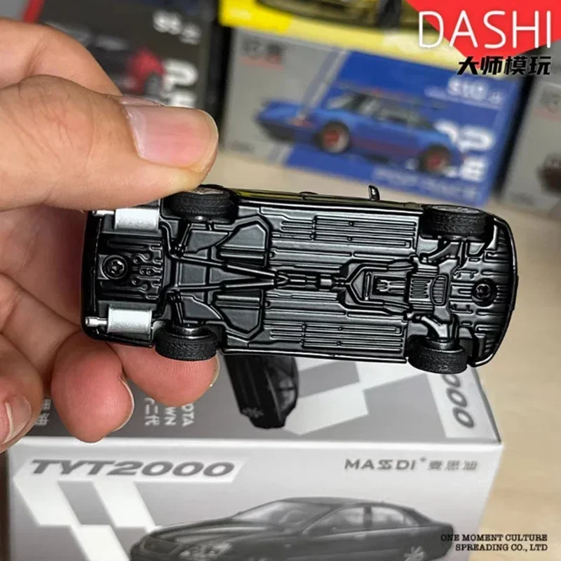 MASSDI Diecast 1/64 مقياس 2007 تاج 12 الجيل/2000 IS 300 نموذج سيارة مصنوع من خليط معدني كلاسيكي هدية تذكارية للكبار عرض ثابت #4