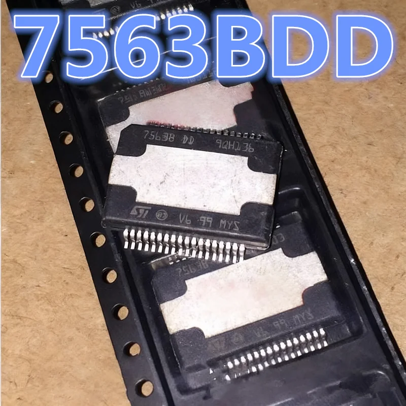 2pcs %New 7563BDD TDA7563BDD 7563BDD is a commonly used and vulnerable chip for Audi car audio power amplifiers