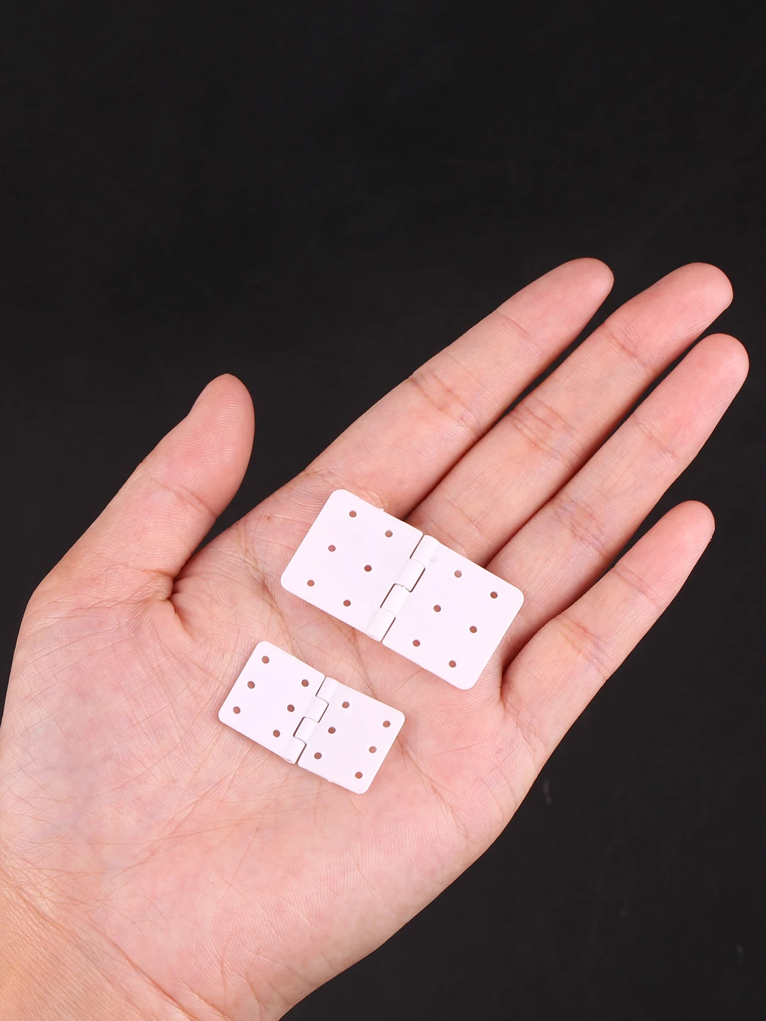 10PCS Plastic Hinge Flat Needle Binder For RC Model Remote Control Aircraft KT Fixed-wing Plane Aileron Hinge Connection DIY