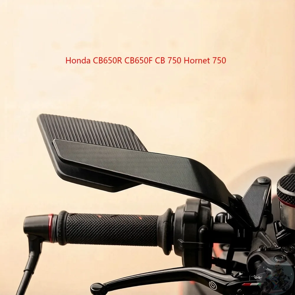 CB 650R Anti-glare Side Mirror For Honda CB650R CB650F CB 750 Hornet 750 Accessories Stealth Adjustable Rearview Mirror