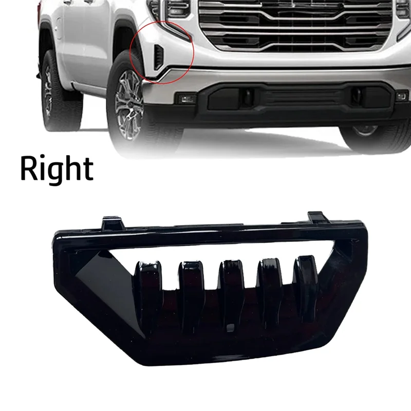 

AB61-84869628 Крышка переднего правого бампера и воздуховод для GMC для Sierra 1500 для AT4X AT4 Denali Elevation Pro 2022-2023