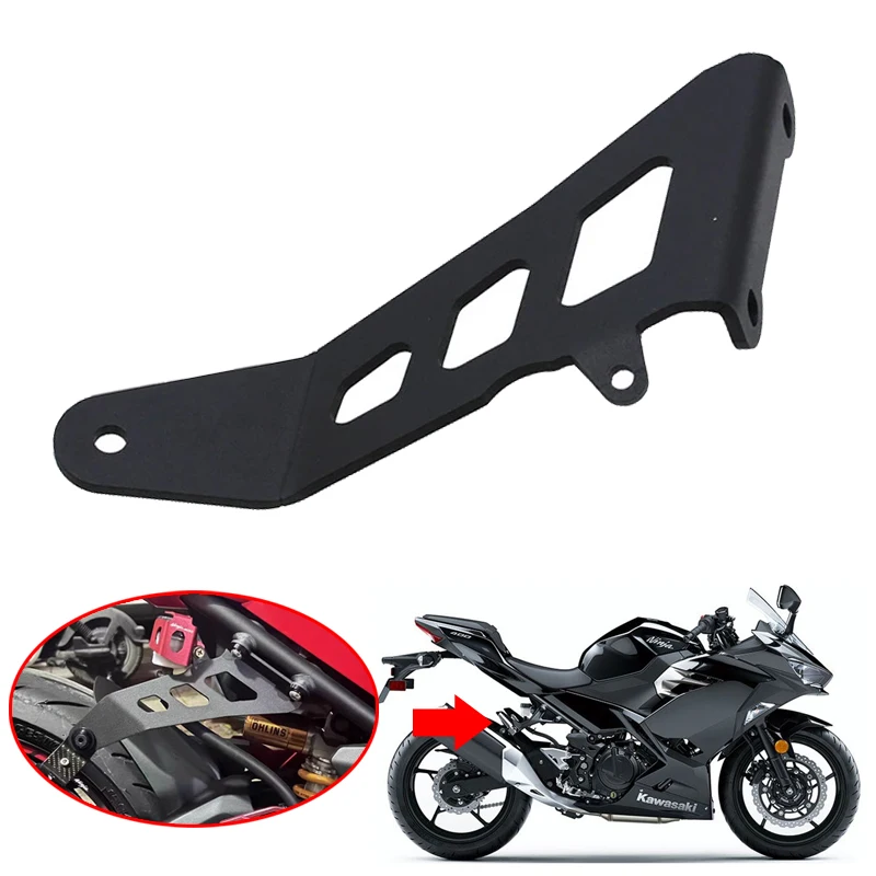 

Motorcycle Accessories Exhaust Bracket Inkjet Coating Exhaust Pipe Refitted Hanger Fit For Kawasaki NINJA400 Ninja 400 2018-2022