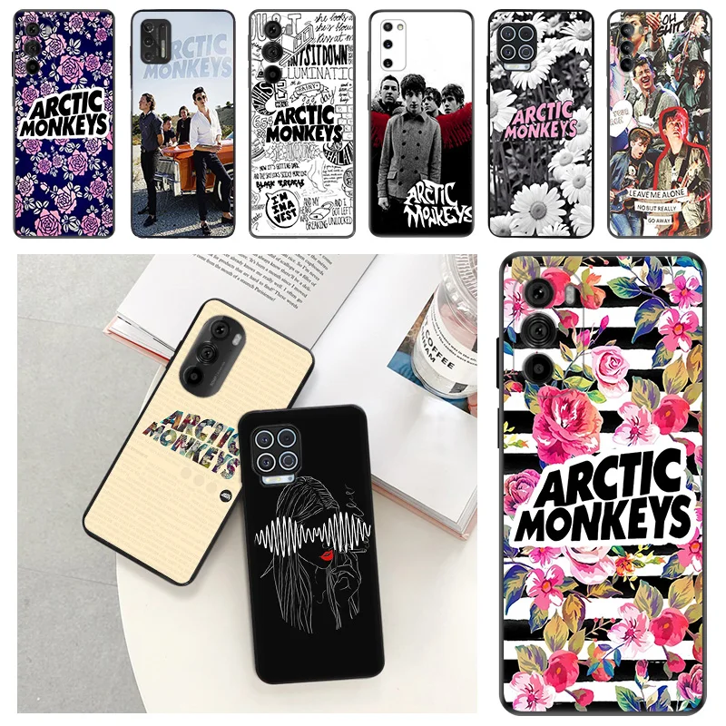 Phone Case For Motorola G71 G73 G72 G53 G52 G32 G22 G60 G51 G50 G31 G30 G9 Arctic Monkey Alex Turner Black Soft Protective Cover