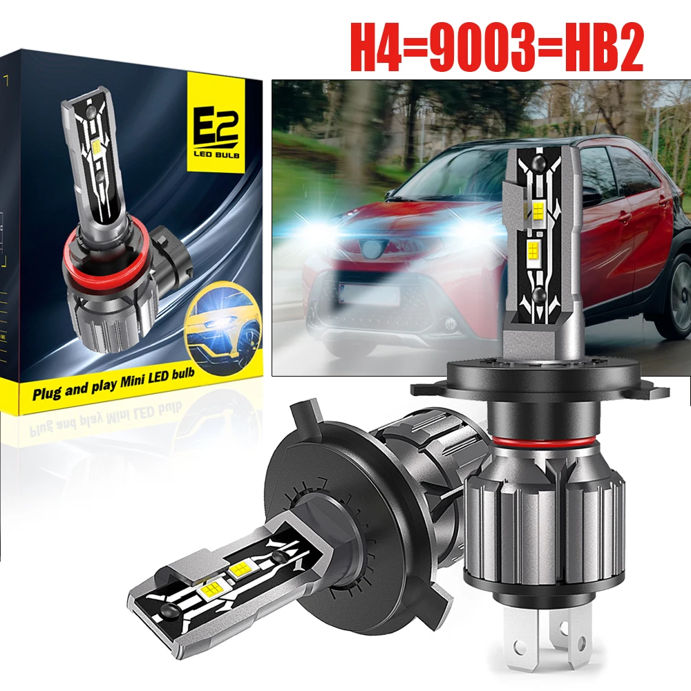 

2Pcs Canbus H4 9003 LED Car Headlight Error Free For MERCEDES-BENZ 2023 ACTROS - Dumper/Tipper 3346 K 335kw (1997.10 -2025 )