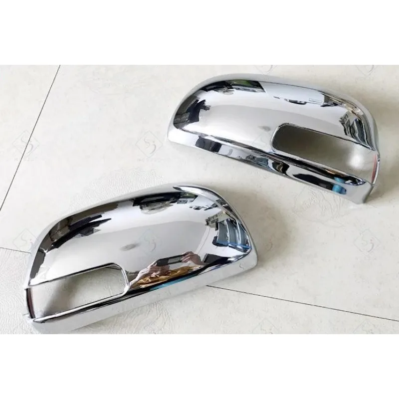 For Toyota RAV4 2011 2012 2013 DOOR SIDE WING MIRROR CHROME COVER REAR VIEW