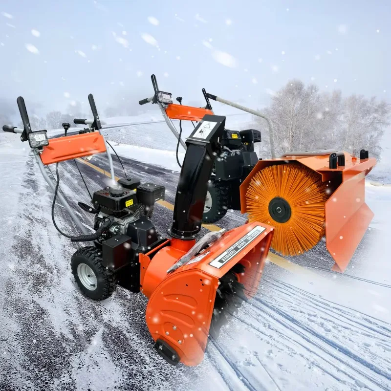560/710/1000 Self-Propelled Electric Single-Stage Snow Blower Multi-Purpose Snow Removal Machine for Home and Commercial Use