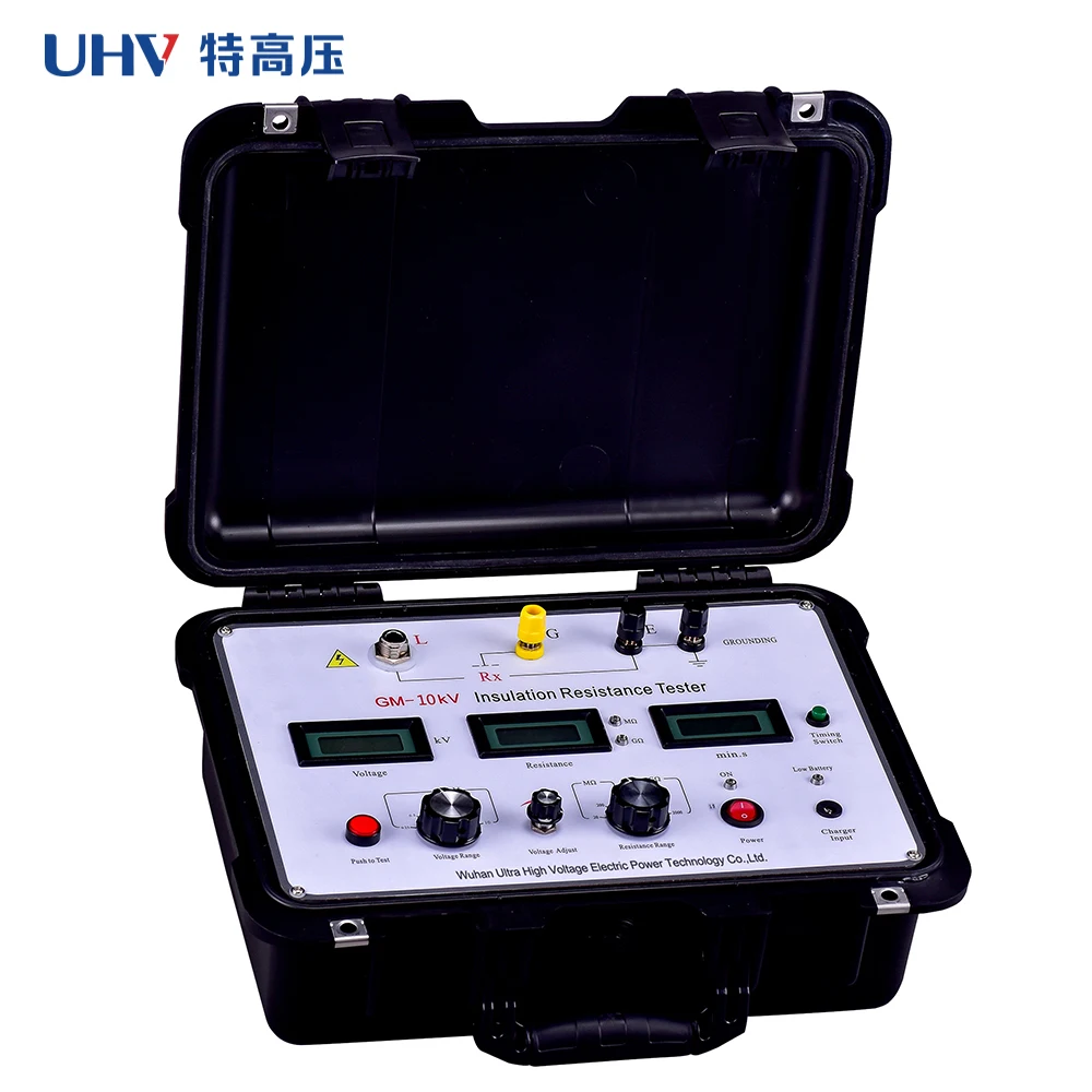 GM-10kv Digital Insulation Resistance Meter Megohmmeter Test Kit