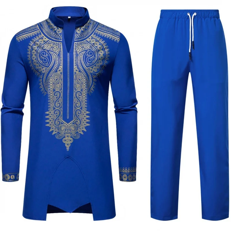 conjunto-de-tunica-larga-estilo-Etnico-para-hombre-csa-y-plones-de-longitud-media-moda-otonal-para-hombres-jovenes