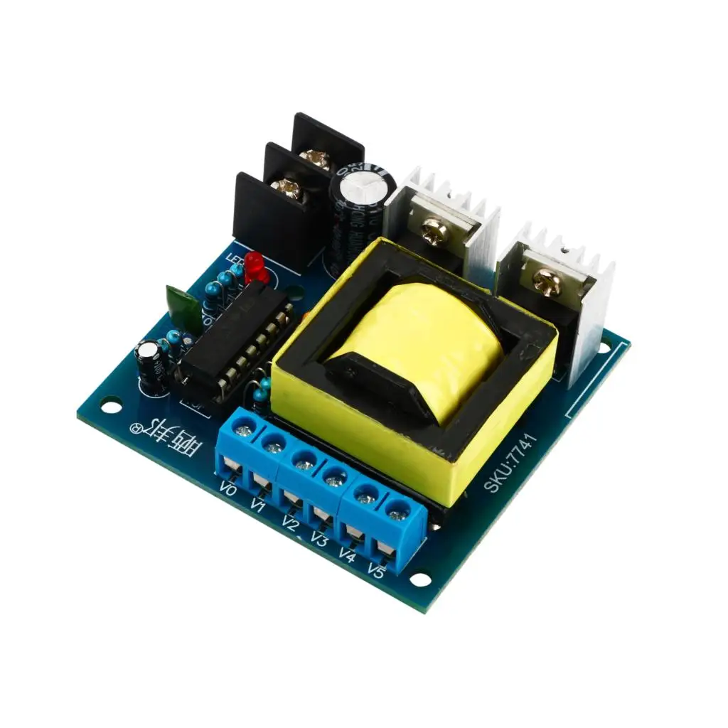 Baterai Inverter Miniatur 150W DC12V Step-Up AC220V Modul Inverter Papan Step-Up Transformator Step-Up