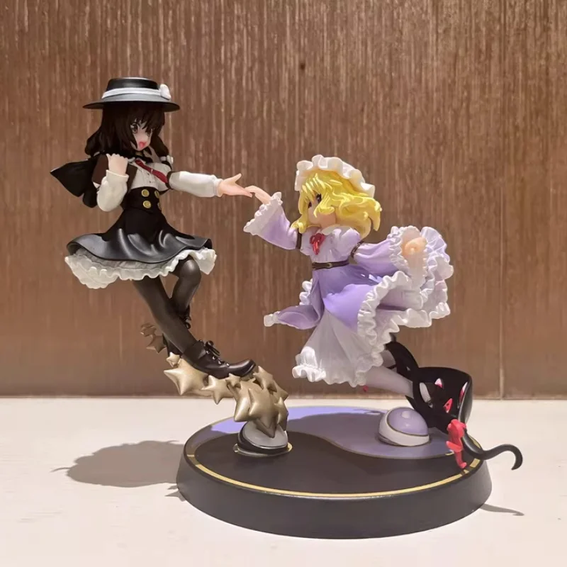 Estátua de PVC Original BellFine Touhou Project 13cm Usami Renko Maribel Hearn, Brinquedo Decorativo para Mesa QWIOOE em Estoque