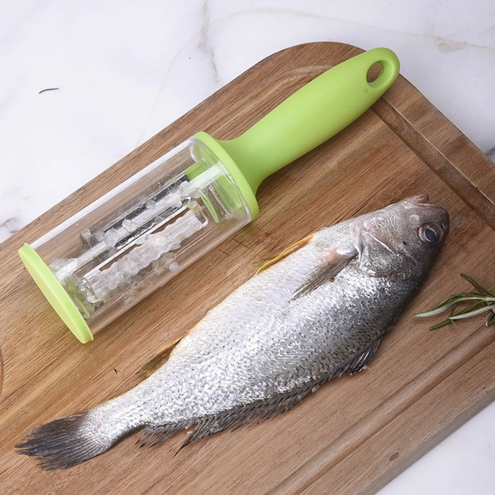 

Ergonomic Scale Remover Stainless Steel 420J2 Kitchen Tool Vegetable Fruit Peeler Fish Skin Scraper Fish Scales