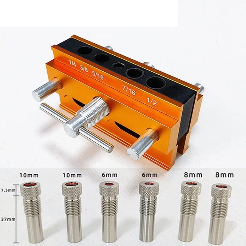 Localizzatore di punzonatura per la lavorazione del legno strumento di punzonatura per fori diritti strumento di punzonatura britannico localizzatore di punzonatura per fori obliqui per la lavorazione del legno durevole