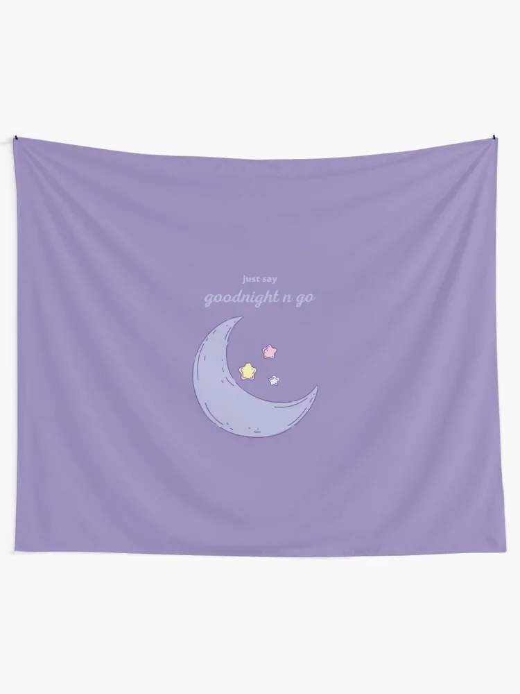 goodnight n go ariana grande (purple) Tapestry Bed Room Decoration On The Wall Room Decorating Aesthetic Tapestry