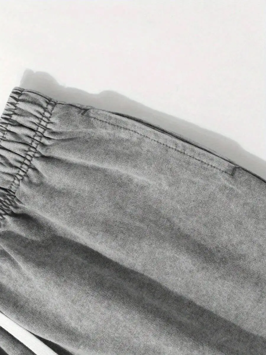 

Mens Vintage Washed Cotton Drawstring Shorts Loose Fit Casual Streetwear