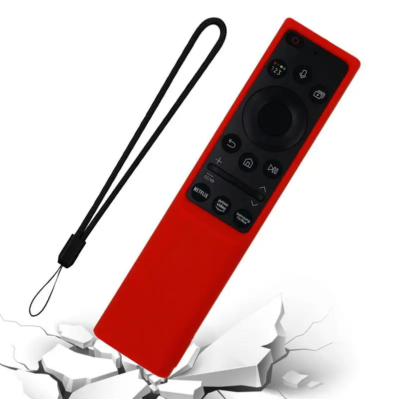 Silicone Protective Case For Samsung Remote Control Smart TV Remote Anti-Drop Dustproof Cover Sleeve For Samsung BN59 01357