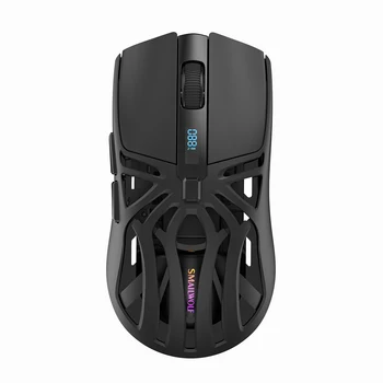 SmailWolf RS8 Bluetooth wireless 2.4g gaming mouse triple-mode lightweight e-sports…