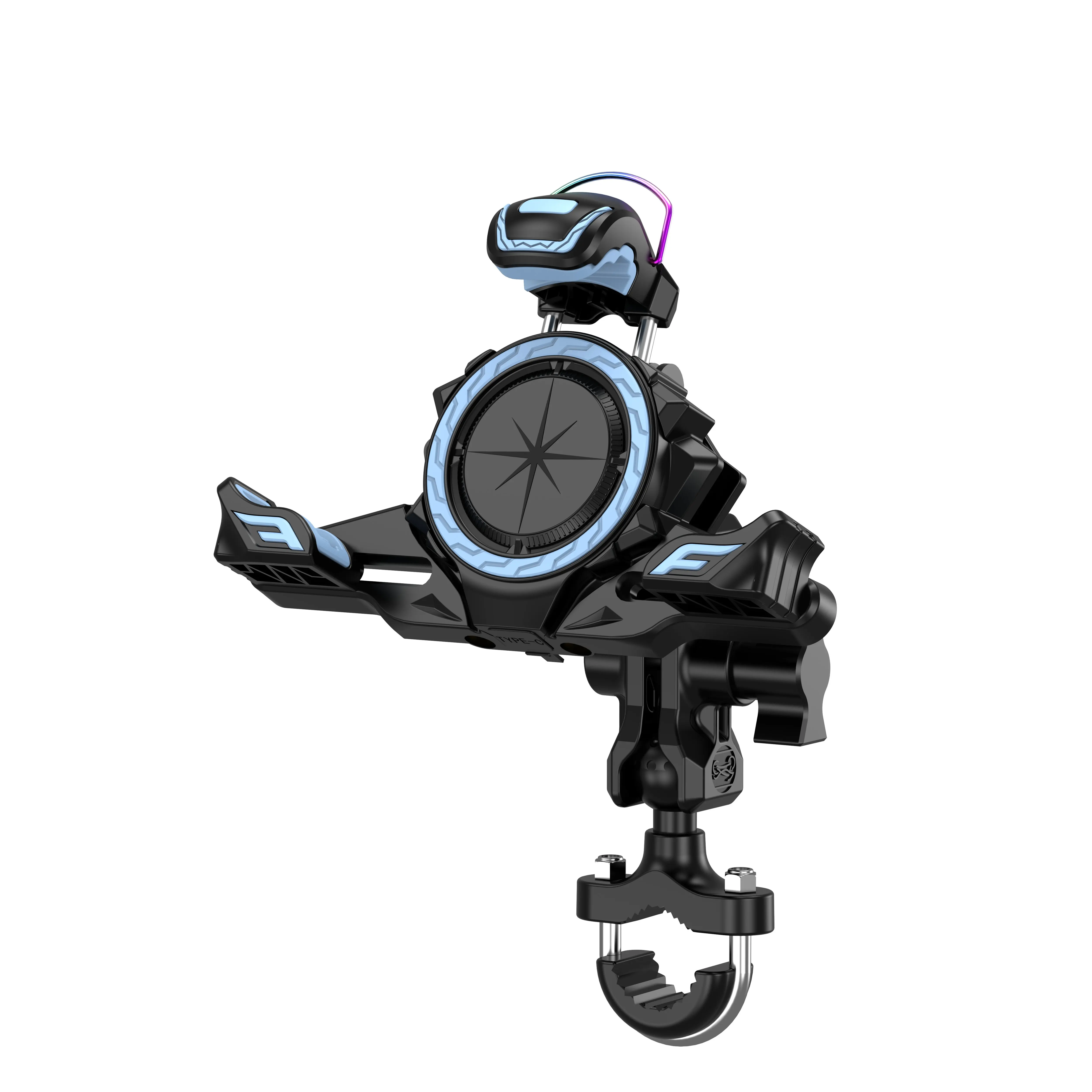 دراجة نارية للتدوير قوس في الهواء الطلق امتصاص الصدمات الملاحة جبل دراجة نارية سكوتر دراجة نارية مثلثات الملاحة حامل