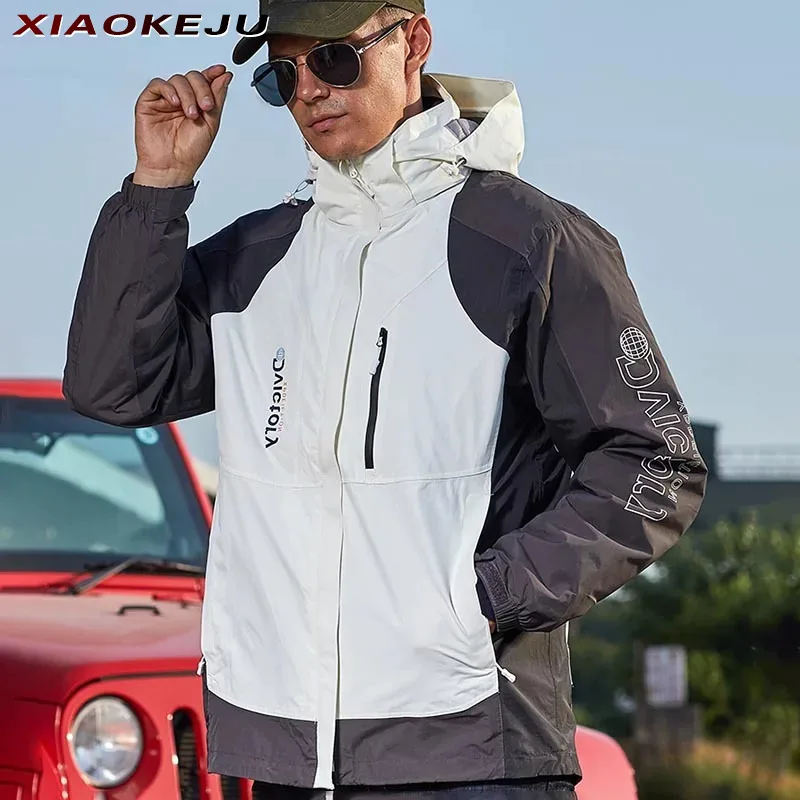 

Men's Sports Jacket Casual Style Parka Men Design Clothes Outdoor Techwear Heating Motorcycle Camping Military Oversize Trekking