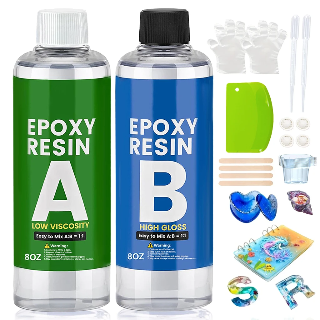 Resin Jewelry Kit - Kit de Resina Epoxi para Moldeo