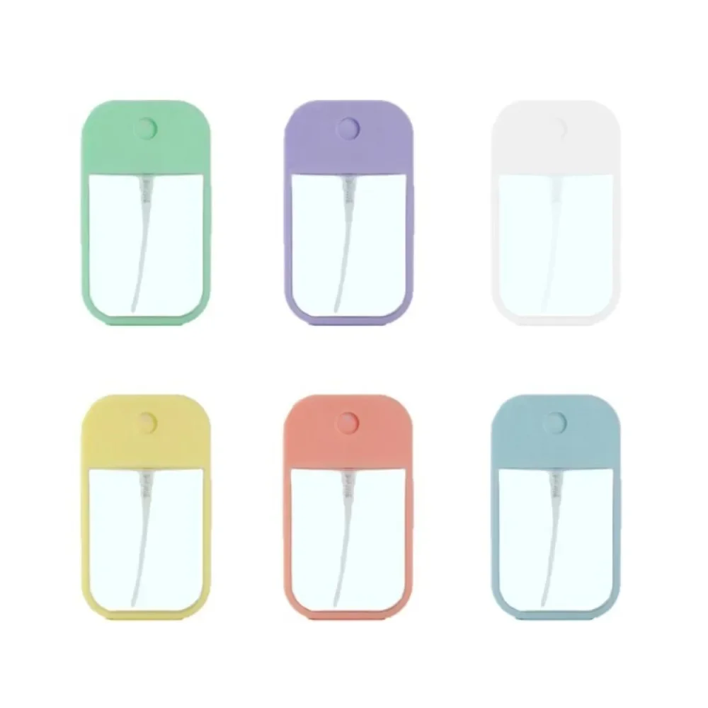 

10Pcs 45ML Colorful Card Spray Perfume Bottle Glass Refill Portable Travel Empty Bottles Atomizer Cosmetic Containers