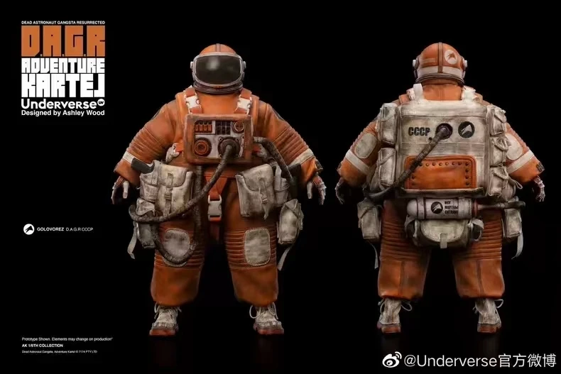 

【MT】Оригинальная фигурка Underverse ADVENTURE KARTEL D.A.G.R SHADOW Orange 1/6, модель игрушки, подарок