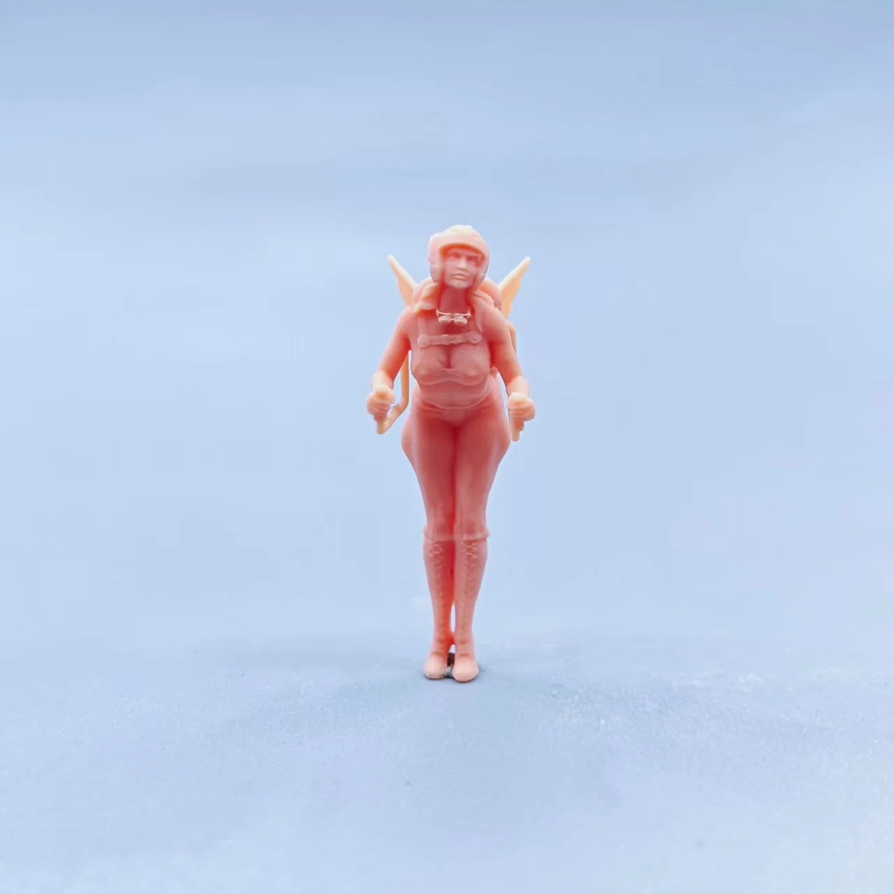 1/64 1/43 Figuren Maßstab Modell Harz Bombshells Hawk Girl Ungefärbte Miniaturen Diorama Handbemalt D713