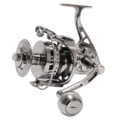 Powerful 35kg Drag Full Metal Fishing Reel 7000 Long Cast Heavy Duty Saltwater Reel for Boat Offshore Surf Big Game Fishing