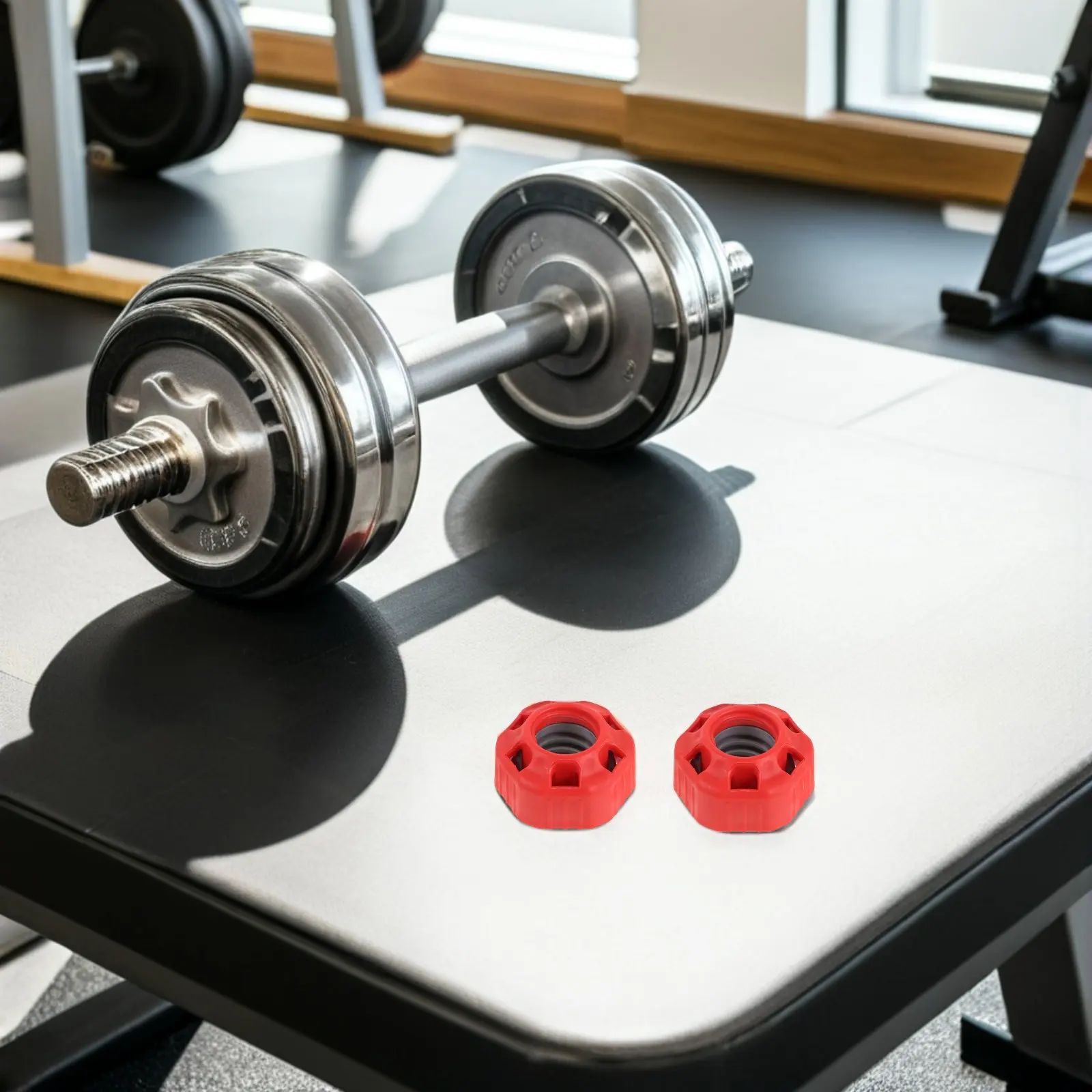 10Set Dumbbell Collars Anti-Loosening Quick Release Barbell Safety Locks for Home Gym Weight Lifting Dumbbell Fixing Kit Barbell