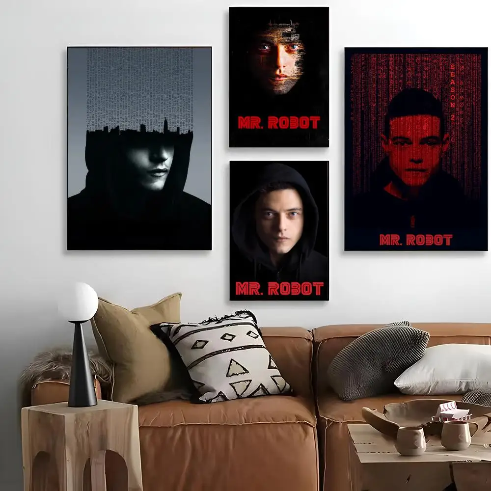 MR Robot Good Painting Calligraphy For Art Printing Decoration Painting Cinema Art Poster Home Wall Decoration Frameless