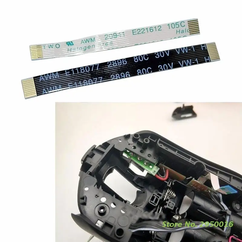 

2pcs Mouse Main Board Alignment Row Line Flexible Cable for logitech G603 Mouse 10PIN Mice Cable Replacement